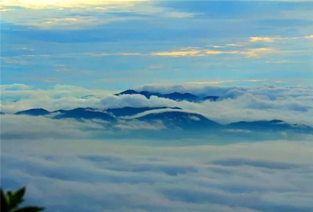 【美景】普洱大蘆山，云來云去都堪看！